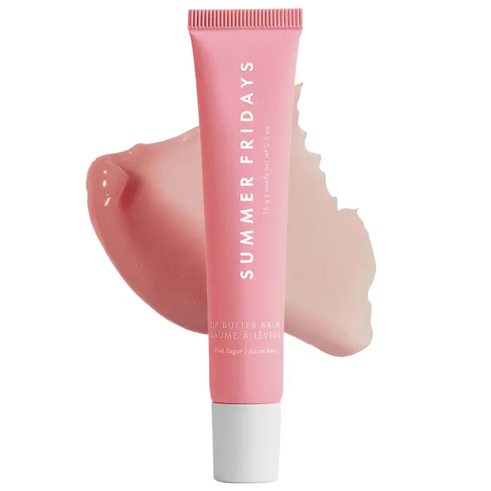 Summer Fridays Lip Butter 15g Lip Balm Liquid Lipstick moisturizes Smooth Soft Makeup Lips Glaze LipGloss pink sugar vanilla beige 0.5oz Lip a8