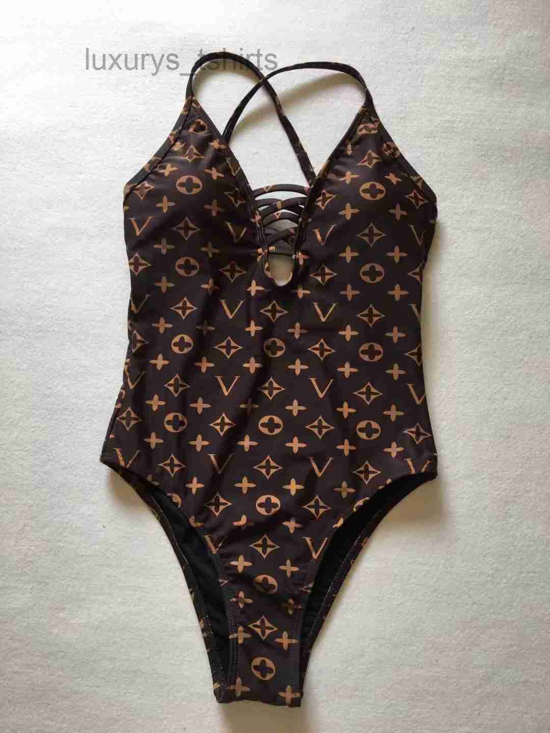 Luxury Designer swimsuit wowen bathing suits woman classic Letter Print One-piece swimsuits Charming Bikini Beach Ladies swim Suit Fashion swimwear