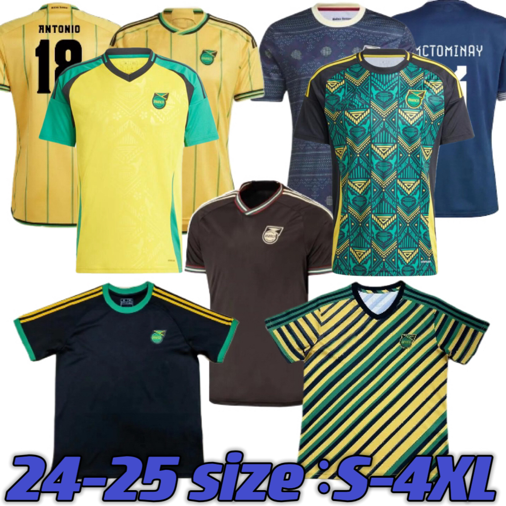 2023 24 25 Jamaica national football soccer jerseys 24/25 BAILEY ANTONIO REID shirt NICHOLSON MORRISON LOWE Men Football Uniform Size S-4XL