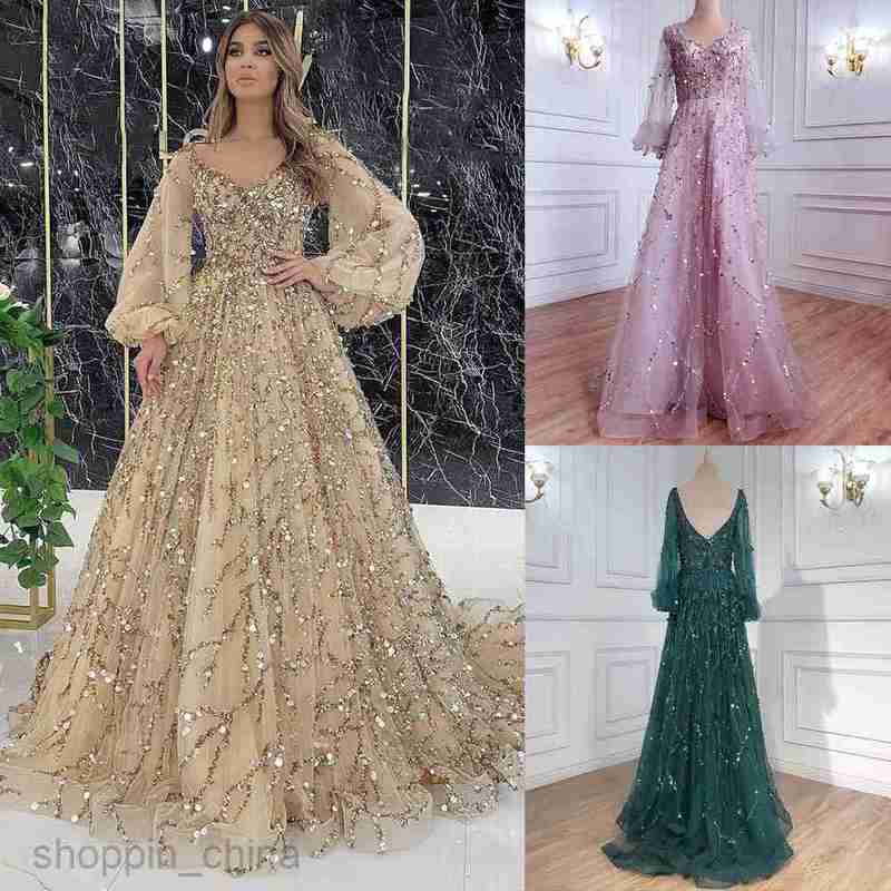 Casual Dresses for Woman New Gold Heavy Industry Dingzhu Deluxe Evening Dress Sexy Celebrity Empress Long Dress SC7109