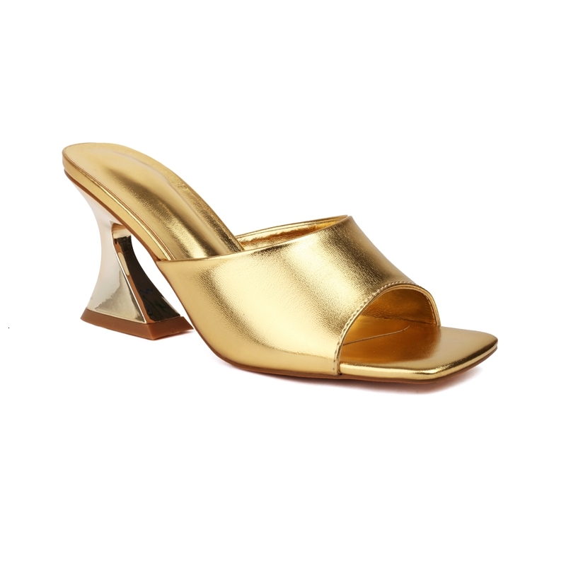 Women's New Spring/Summer European And American Nightclub Sexy Open Toe Comfortable High Heel Large Fish Mouth Slippers