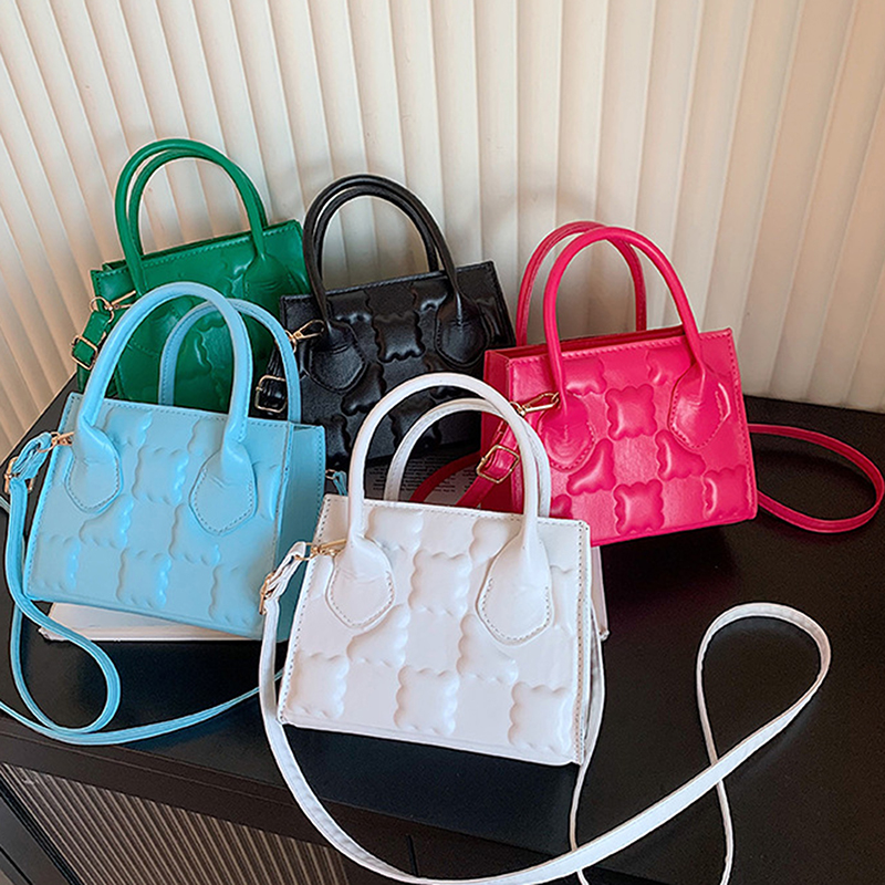 Fashion Biscuit Embossing Crossbody Bags For Women PU Travel Ladies Flat Shoulder Female Handbag Brand Designer Bags