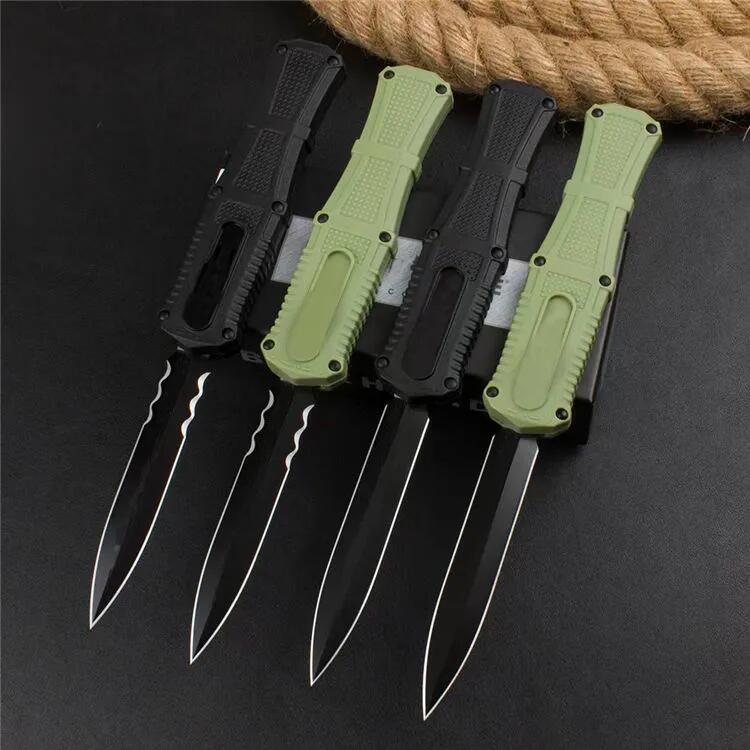 4Models 3370GY/3370GY-1 Folding Knife 3.89" D2 Plain Blade Black Grivory Handles Pocket Tactical Knives Tactical Utility EDC Tools