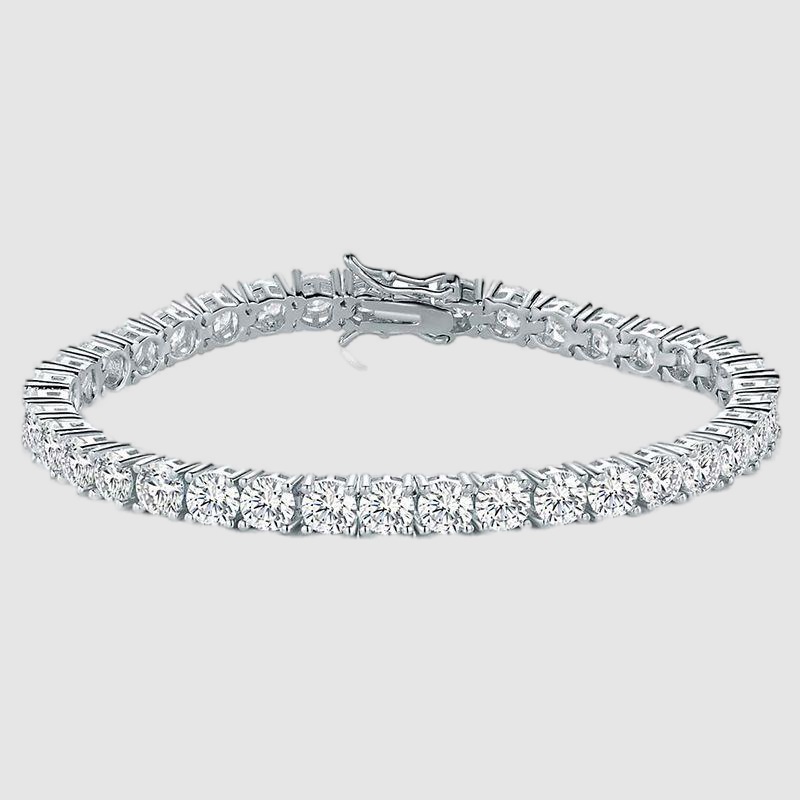 Bracelet moissanite Charm Tennis bracelet vvs jewelry woman iced out chain plated gold silver bracelet valentines day gift Necklace