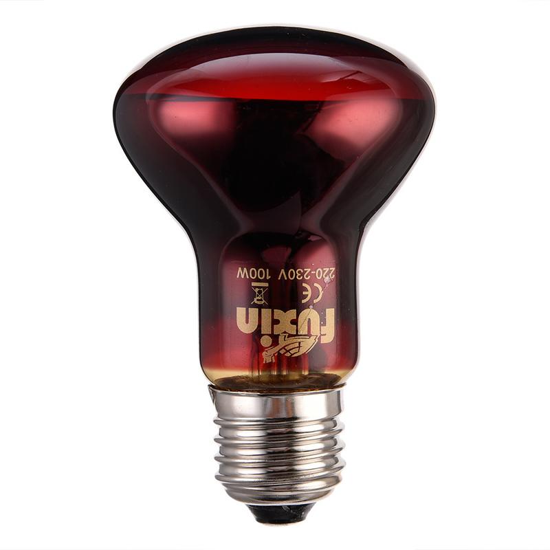 Amphibian Reptile Heating Lamp E27 Red UV Day Night Light Brooder 60/75/100w Pet Turtle Terrarium Snake Bulb Light 220-240V