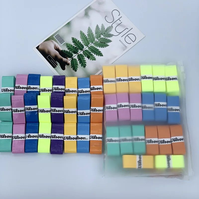 Original Tennis Overgrip Racket PU Tenis Sweatband antivibrador Grip Padel Raquete 240621