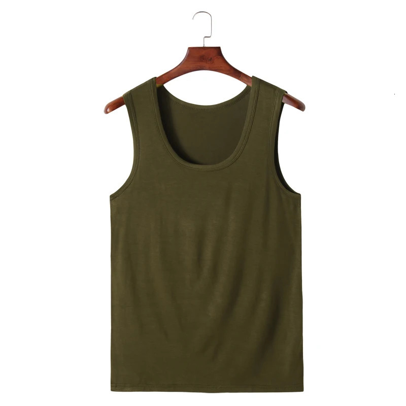 4XL 5XL 6XL Plus Size Mens Tank Top Vest Cotton Sleeveless T Shirt Bodybuilding Undershirts Oneck Tanks Tops 240626