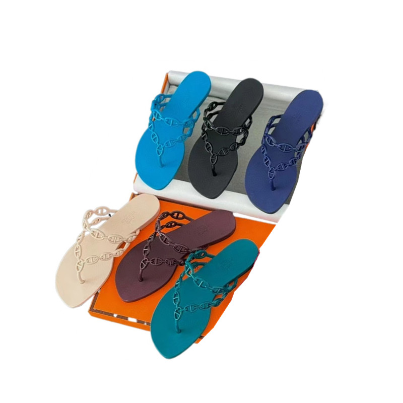 Slippers Hot Sale Fashion Women Flip Flops Summer Shoe Cool Beach Rivet Big Bow Flat Sandals Jelly Shoes Sandal Girls Size 35-41