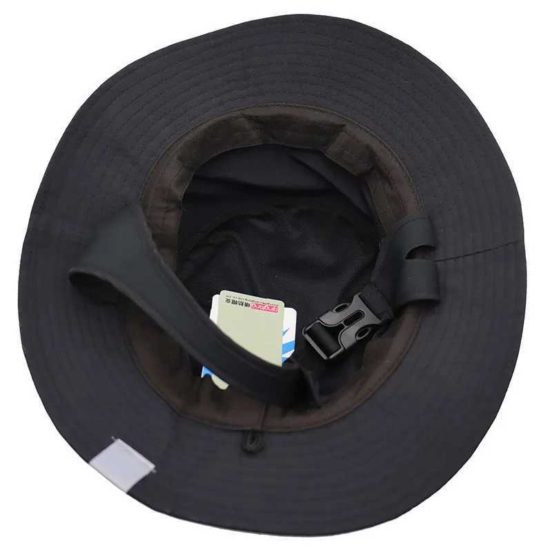 Wide Brim Hats Bucket Hats Beach Surf Cap Mesh Breathable Sun Hat UPF50+ Summer Outdoor Fishing Cap Chin Adjustable Bucket Hat Water Sport Cap