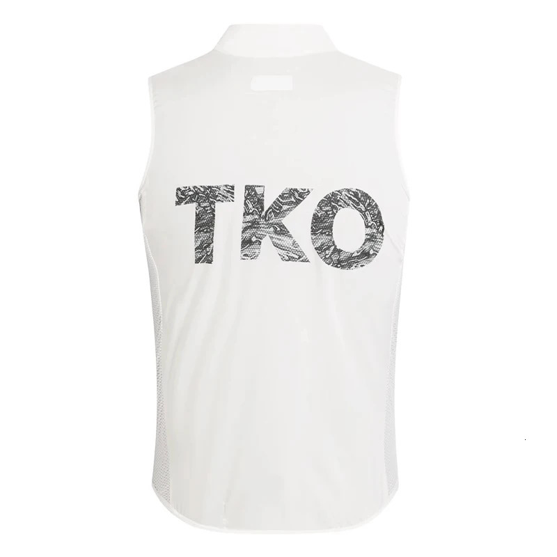 PNS TKO Cycling Vest White Windproof Waterproof Sleeveless Bicycle Vest Lightweight Breathable Cycling Jacket MTB Bike Jersey 240620
