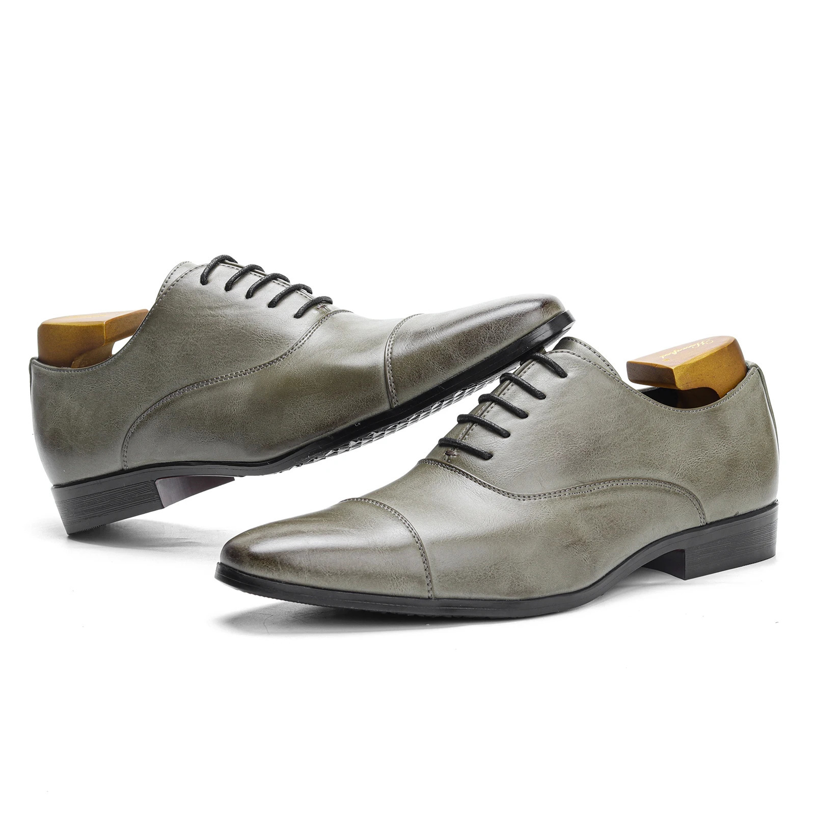 Social male shoe business Stylish Oxfords Gentlemans comfortable formal shoes men 240701