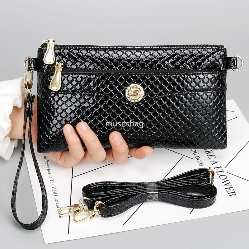 High quality women's designer handbag practical mobile phone bag zero wallet Korean casual and fashionable crossbody bag small bag small square b