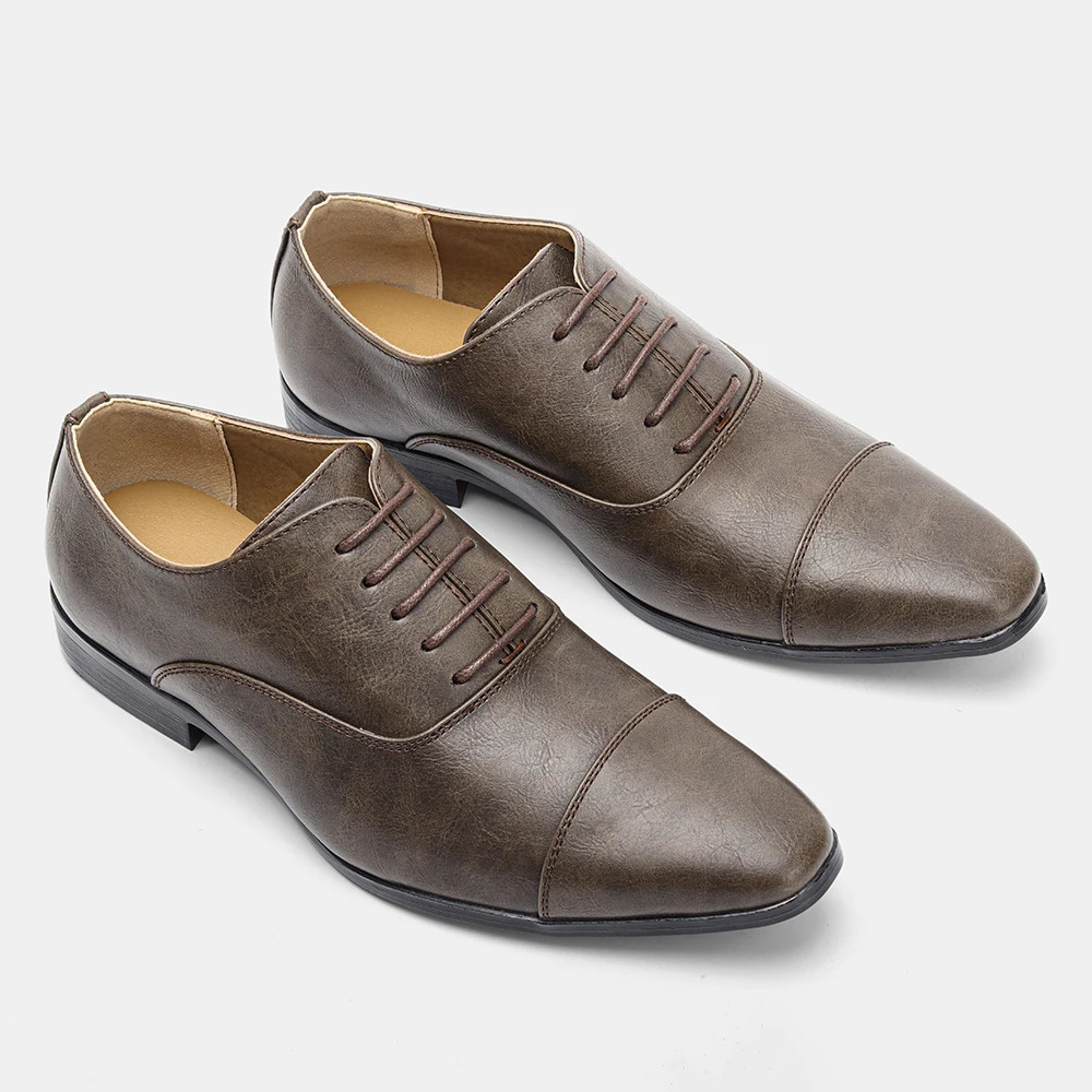 Social male shoe business Stylish Oxfords Gentlemans comfortable formal shoes men 240701