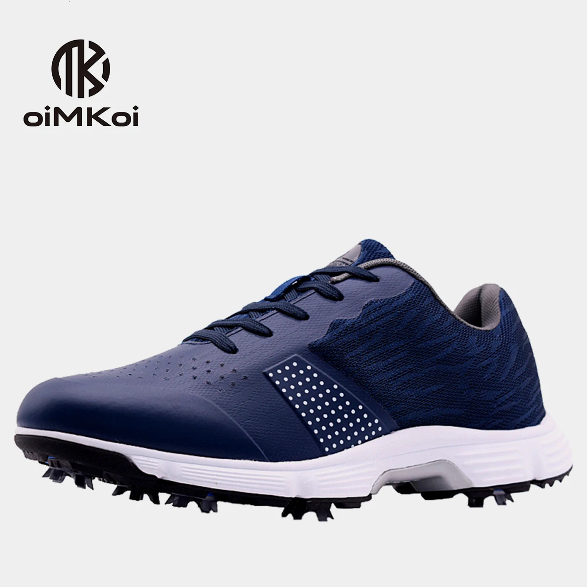 OIMKOI Professional Mens Golf Shoes Mens Waterproof and Anti Slip Golf Training Shoes 240626