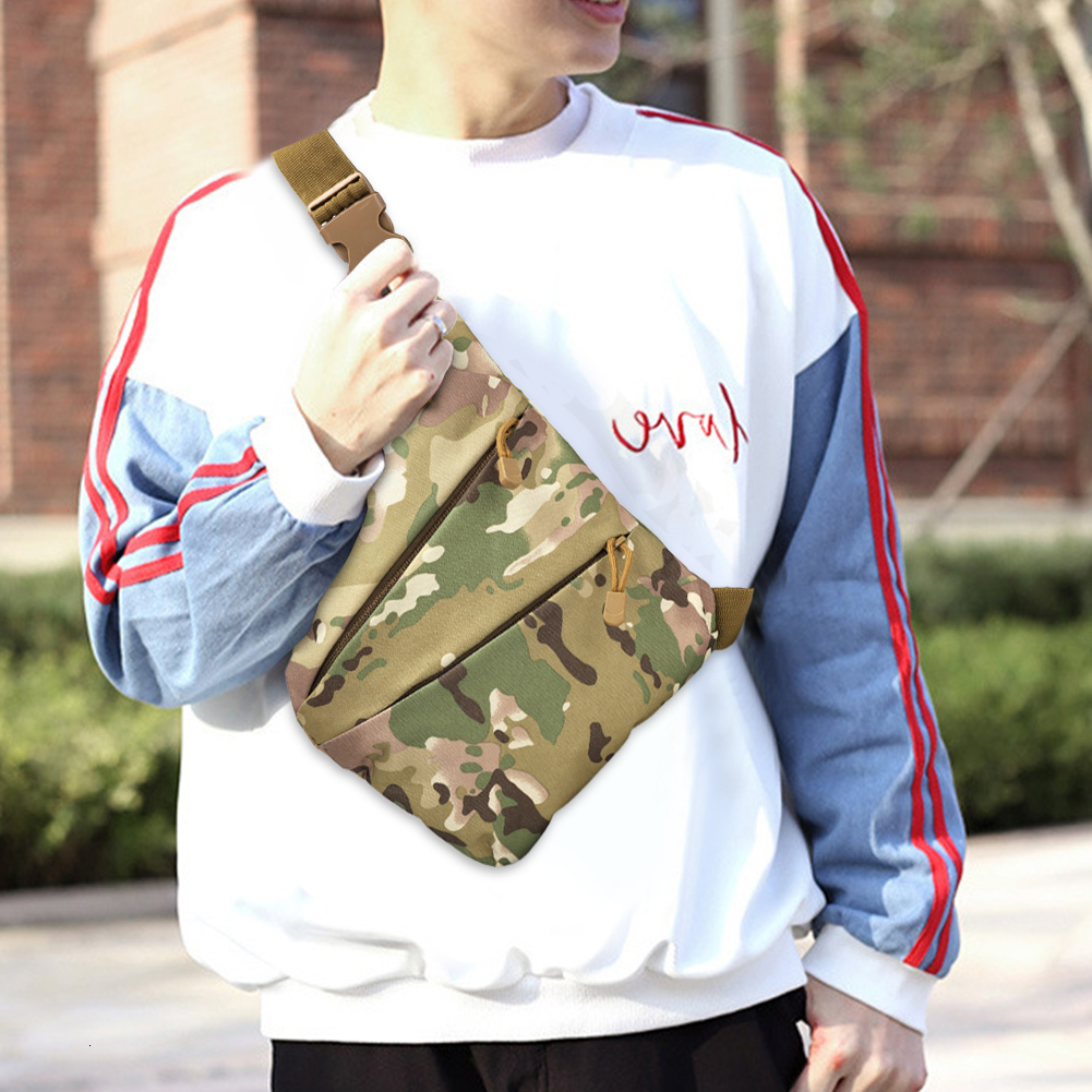 Men's Shoulder Multifunctional Travel Large Capacity Outdoor Chest Bags Anti Theft Fanny Pack Waterproof Crossbody Bag H7.1#14.5 ddmy 9719