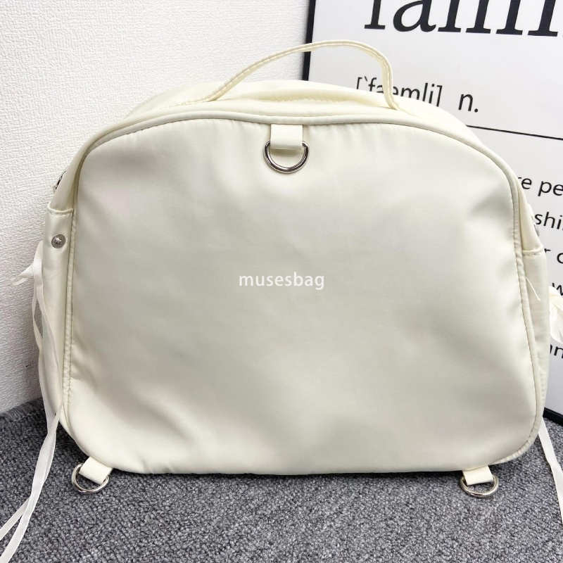 Designer Women's High Quality Simple Large Capacity Cute Curtains Doll Pain Bag New Casual and Lightweight Student Backpack Single Shoulder Commu