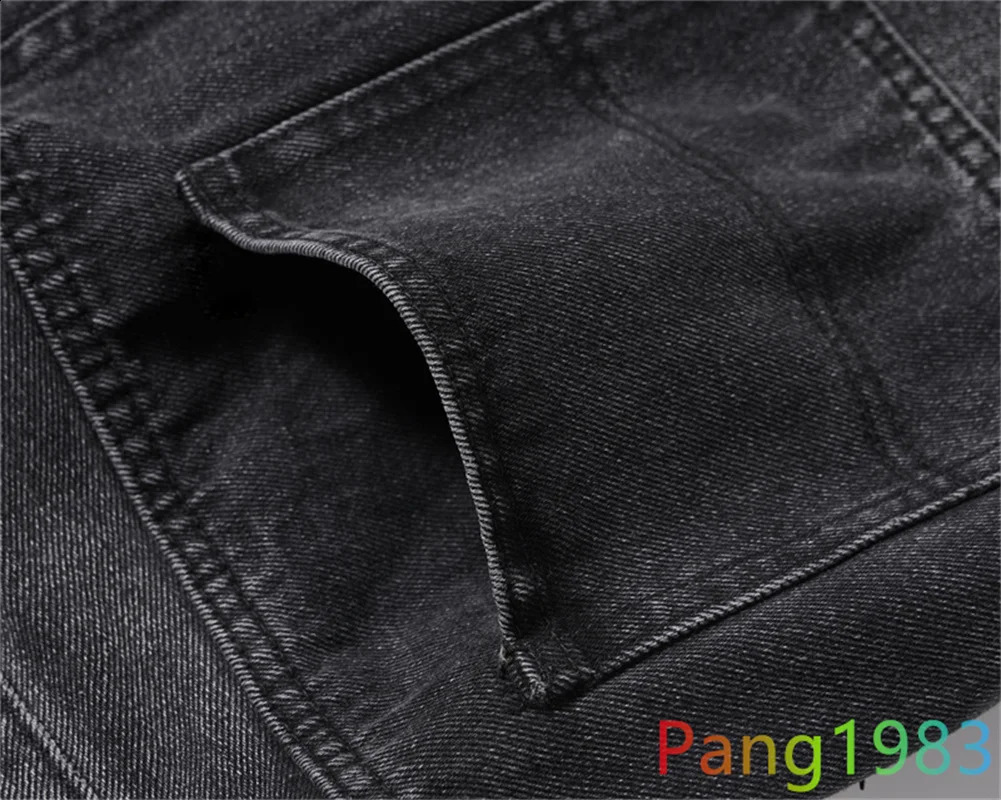 Summer Style Solid Color Denim Shorts Men Women Fashionable Versatile Shorts 240701