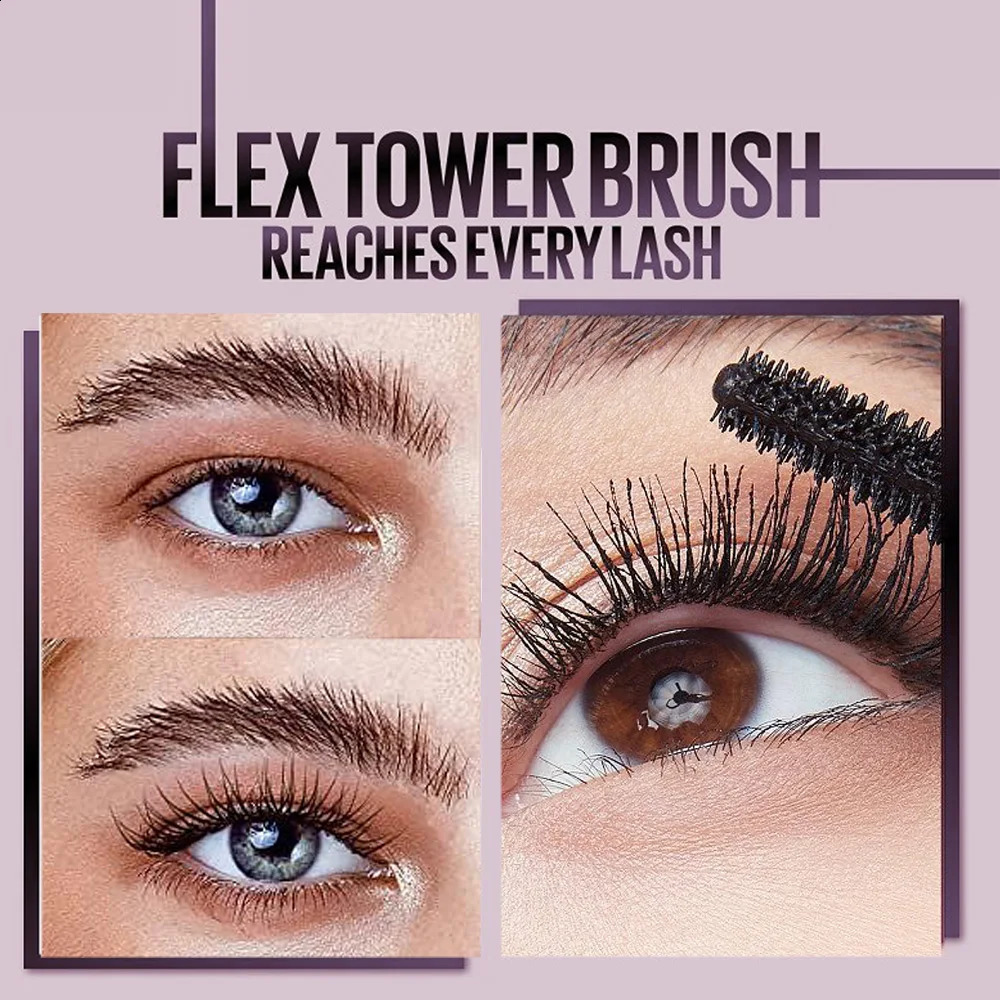 Cappuvini Mascara Natural Thick Curling Long-Lasting Quick-Drying And Anti-Scratch Eyelashe BLack And Brown Mascara Tube o240701