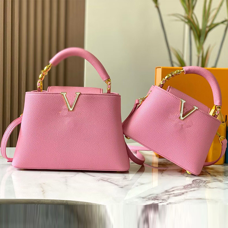 Designer Bag women Genuine Leather Crossbody Bag Capucines Bag White Black Shoulder Bag Capucines East West BB Tote Handbag dd3 a19