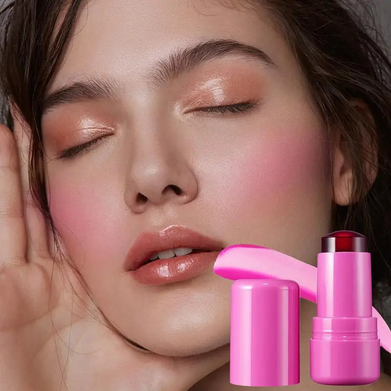 Milk Makeup Blush Stick Lip Tinted Cooling Water Jelly Tint Jelly Blush Stick Matte Cheek Contour Lipstick Beauty Makeup 240701