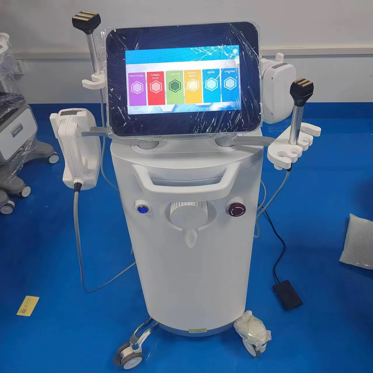 Hot Superplasticity 2-In-1 Diamond Contoura & Forma Anti-Aging Radiofrequency Treatment Machine Lipolysis Loss Weight Slimming For Body Sculpting
