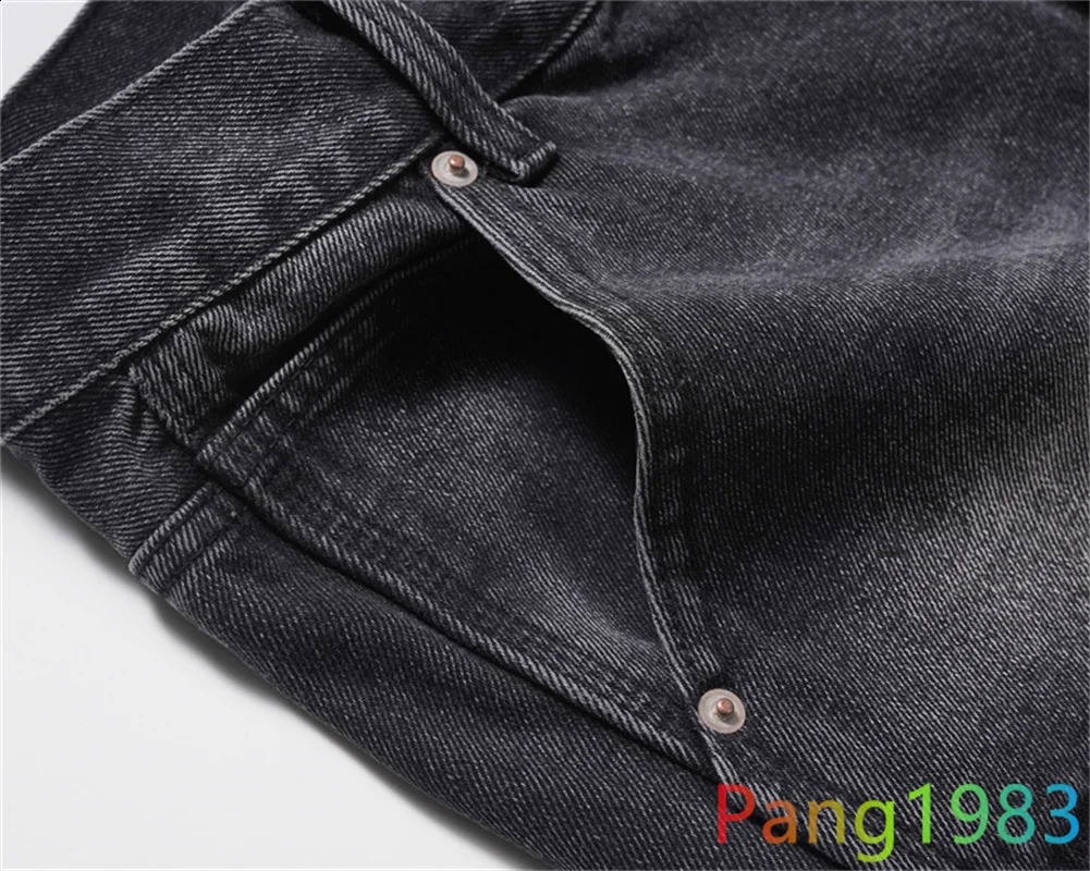 Summer Style Solid Color Denim Shorts Men Women Fashionable Versatile Shorts 240701