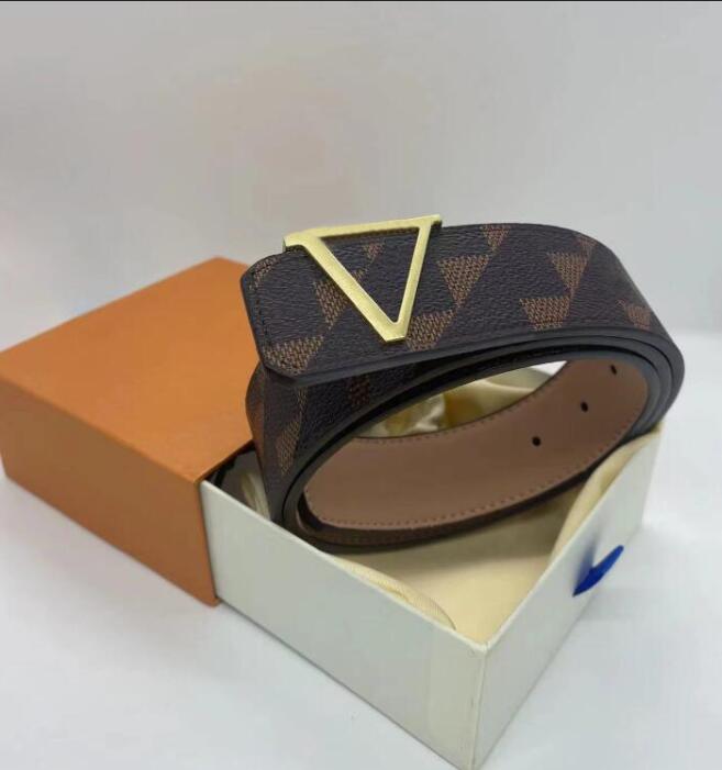 Designer belt Mens belts Womens belt Man belt Classic fashion casual black retro casualsmooth buckle womens mens belt width 3.8cm with box