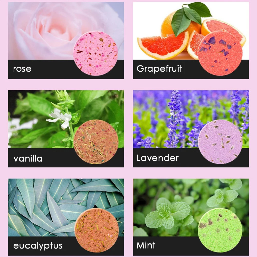 Bath Bombs Aroma Shower Steamers Shower for Women Shower Tablets for Bath 240701