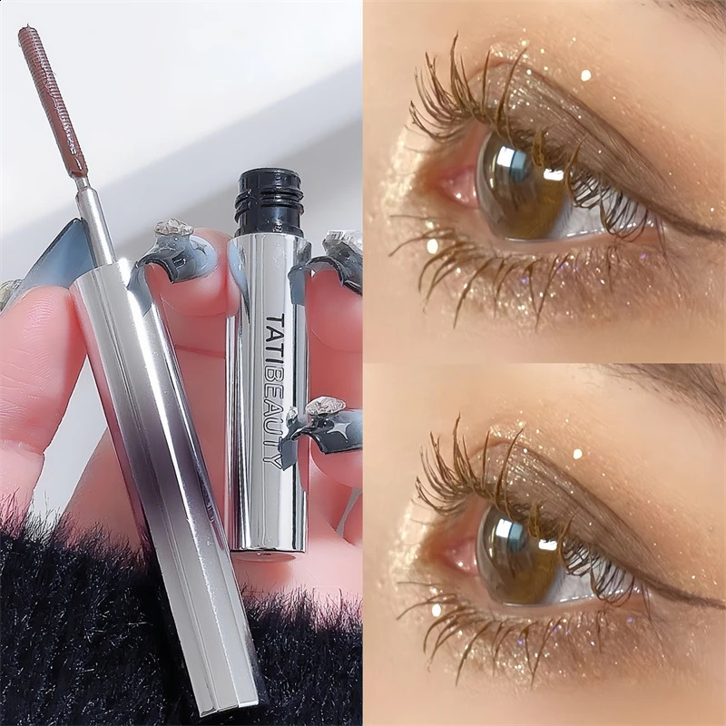 Tiny Tube Mascara Waterproof Non-smudge Spot Natural anent Color Mascara Primer 240709