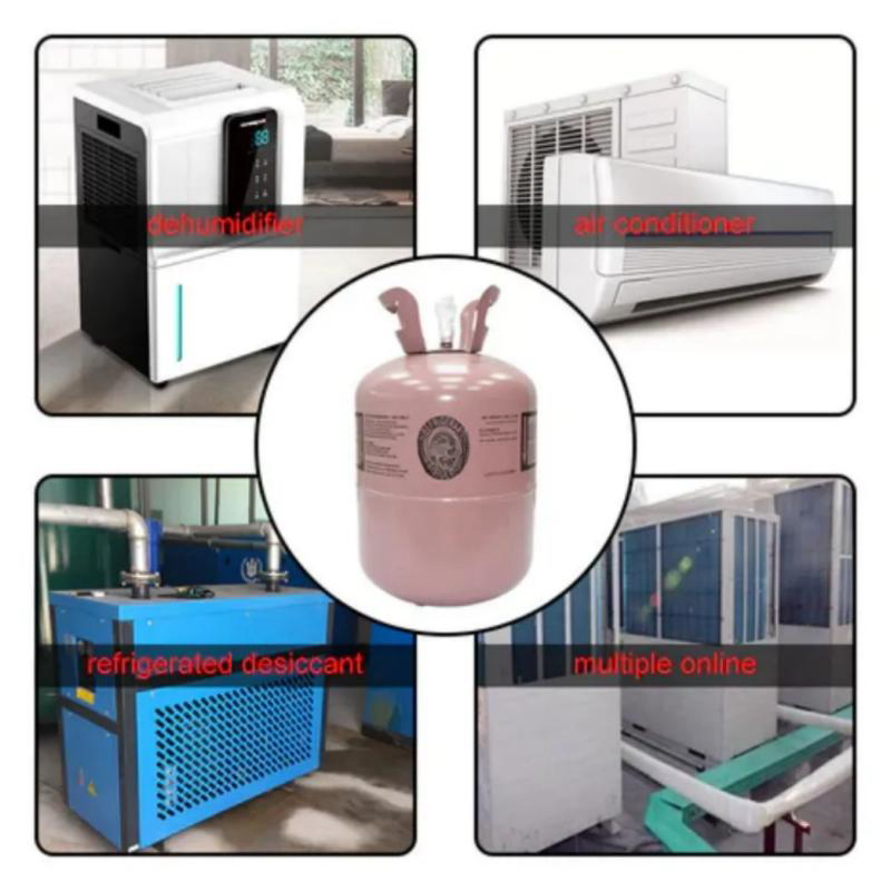 wholesale Freon Steel Cylinder Packaging R22 30lbs Tank Cylinder Refrigerant for Air Conditioners