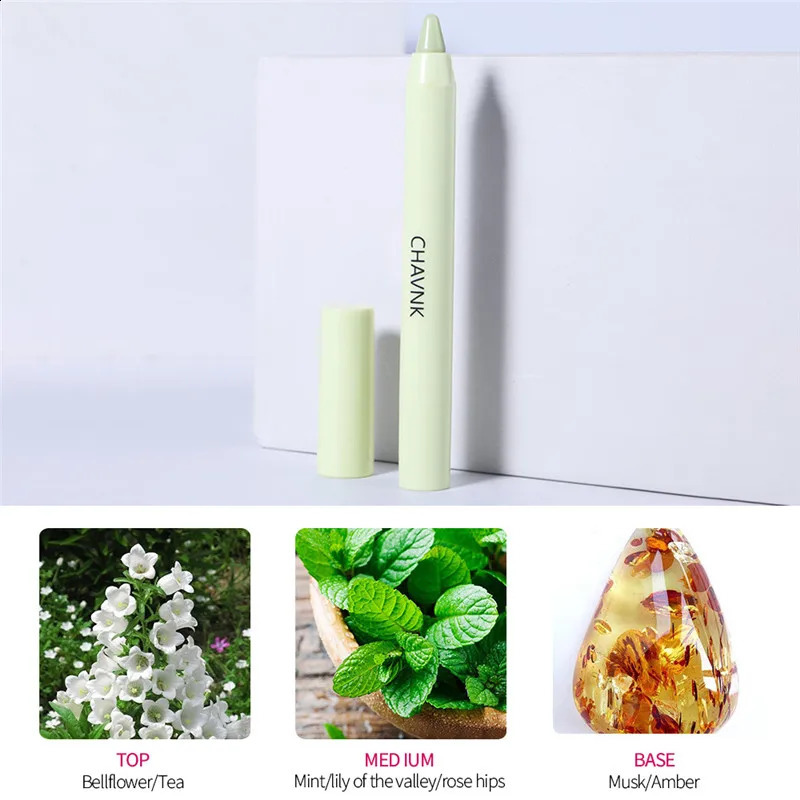 1PC Portable Solid Perfume Easy To Carry Lasting Fresh Light Fragrance Stay Long Fragrance Portable Solid Stick Perfume 240701