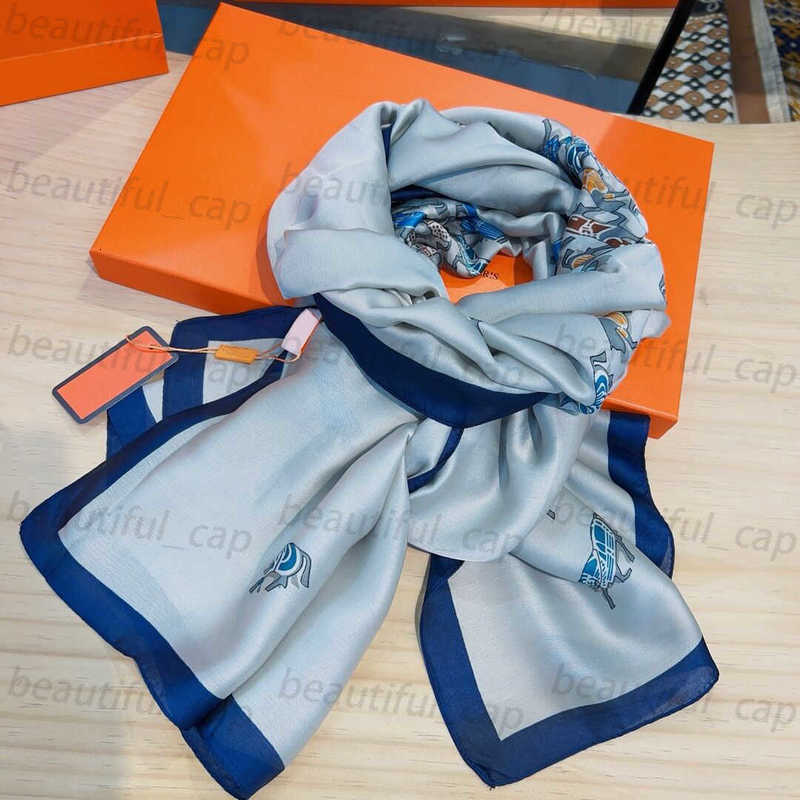 Scarves 180*90 classic designer 17 quality soft style lady scarves Designer women for high spring Scarf Fashion shawl silk go scarf designers