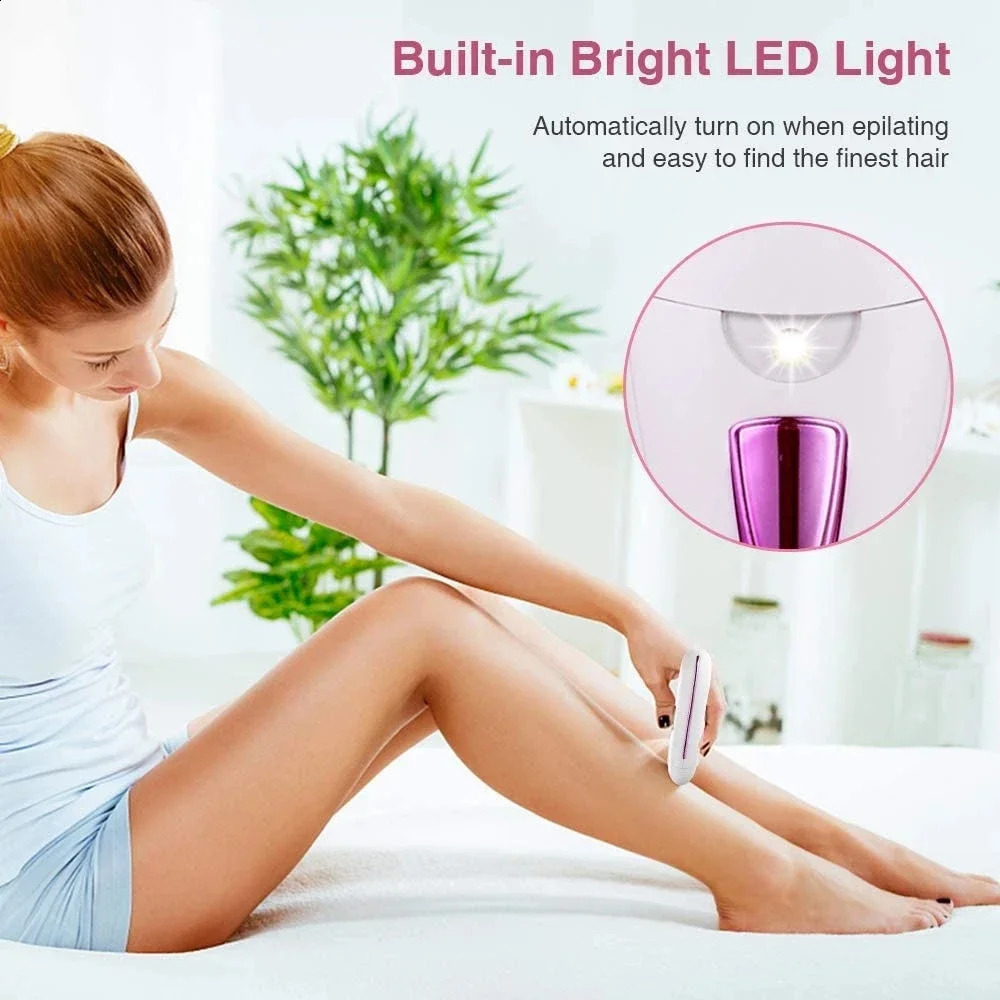 Rechargable Female Epilator Women Shaver Electric Lady Shaving Trimmer Bikini Leg Body Depilador 240701