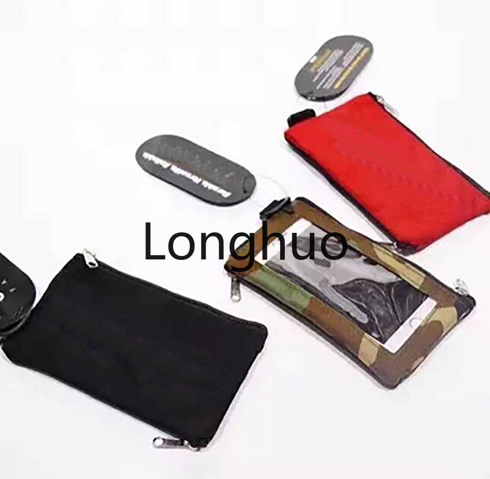 Moblie Pouch wallet bag black red camo color 3 colors