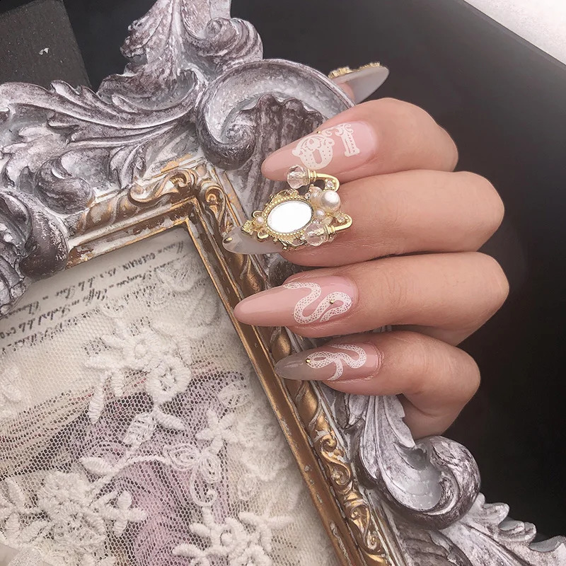 10pcs TN4915 Alloy Zircon mirror Nail Art Crystals nail jewelry Rhinestone nails accessories supplies decorations charms 240701