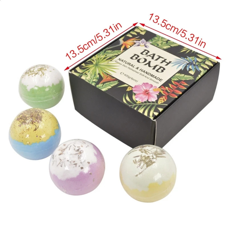 Natural Handmade Bathing Bombs Balls Bathing Salt Bathing Bombs Oil Harmless Healthy Shower Tools For Women Children 240701