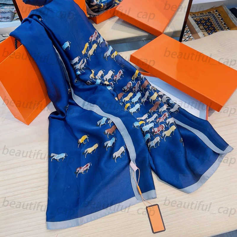 Scarves 180*90 classic designer 17 quality soft style lady scarves Designer women for high spring Scarf Fashion shawl silk go scarf designers