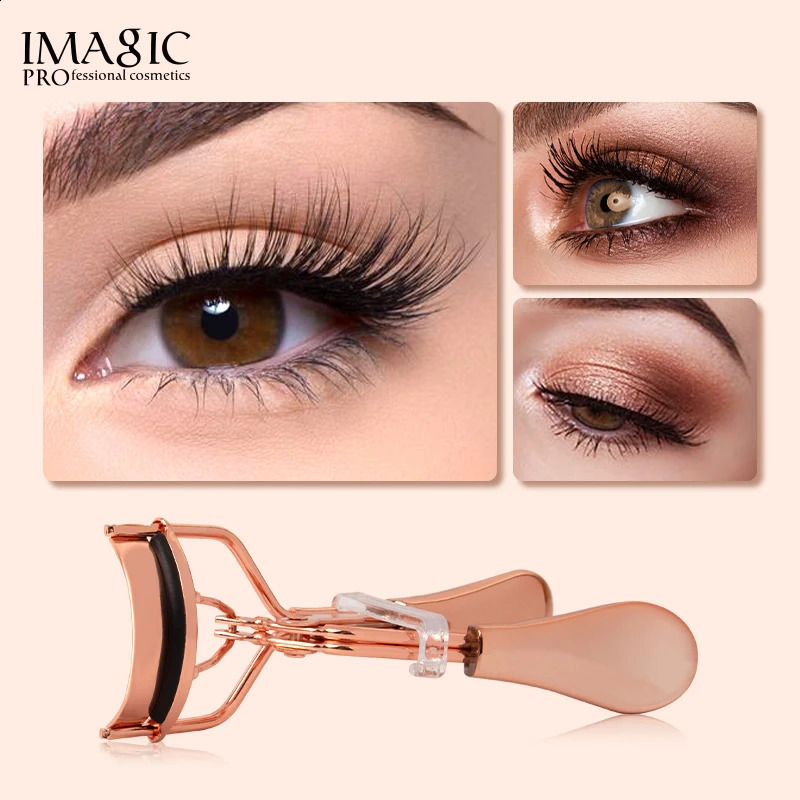 IMAGIC Professional Durable Curling And Shaping Portable Not Hurting Eyelashes Facial Beauty Eyelash Curler Eye Makeup Tool 240701