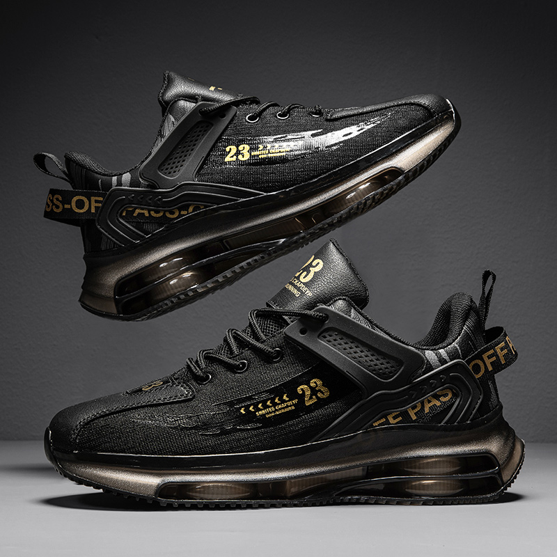 Men Sneakers Mesh Surface Sport Shoes Leisure Road Running Basketball Shoe Youth Trend Male Walking Jogging Training Footwear