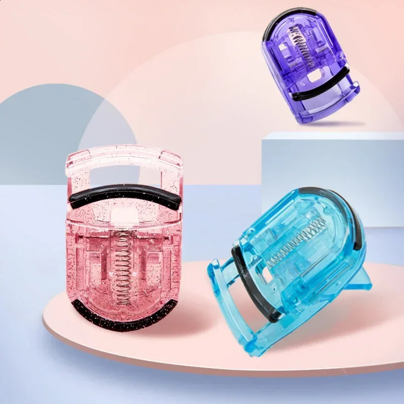 Mini Eyelash Curler Professional Multicolor Folding False Eyelashes Auxiliary Eyelash Curling Clip Beauty Cosmetic Makeup Tools 240701