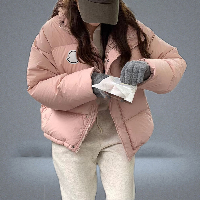 Men039s down jacket y jacket parka women039s classic casual coat thickened white down bread jacket