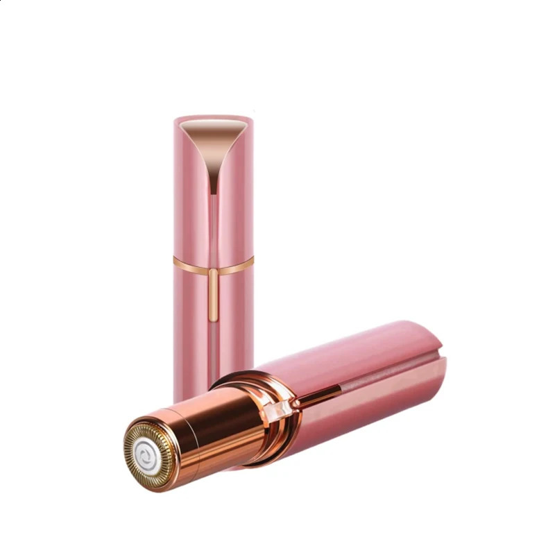 1PC Electric Machine Eyebrow Trimmer s Portable Lipstick Shaver Womens Hair r Mini Shaver Epilator 240701