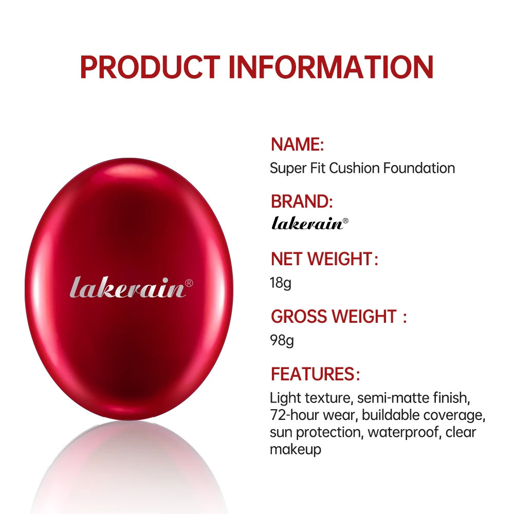 Super Cushion Foundation Waterproof Longlasting Brighten Cream Women Base Makeup Face Korean Cosmetics X251027