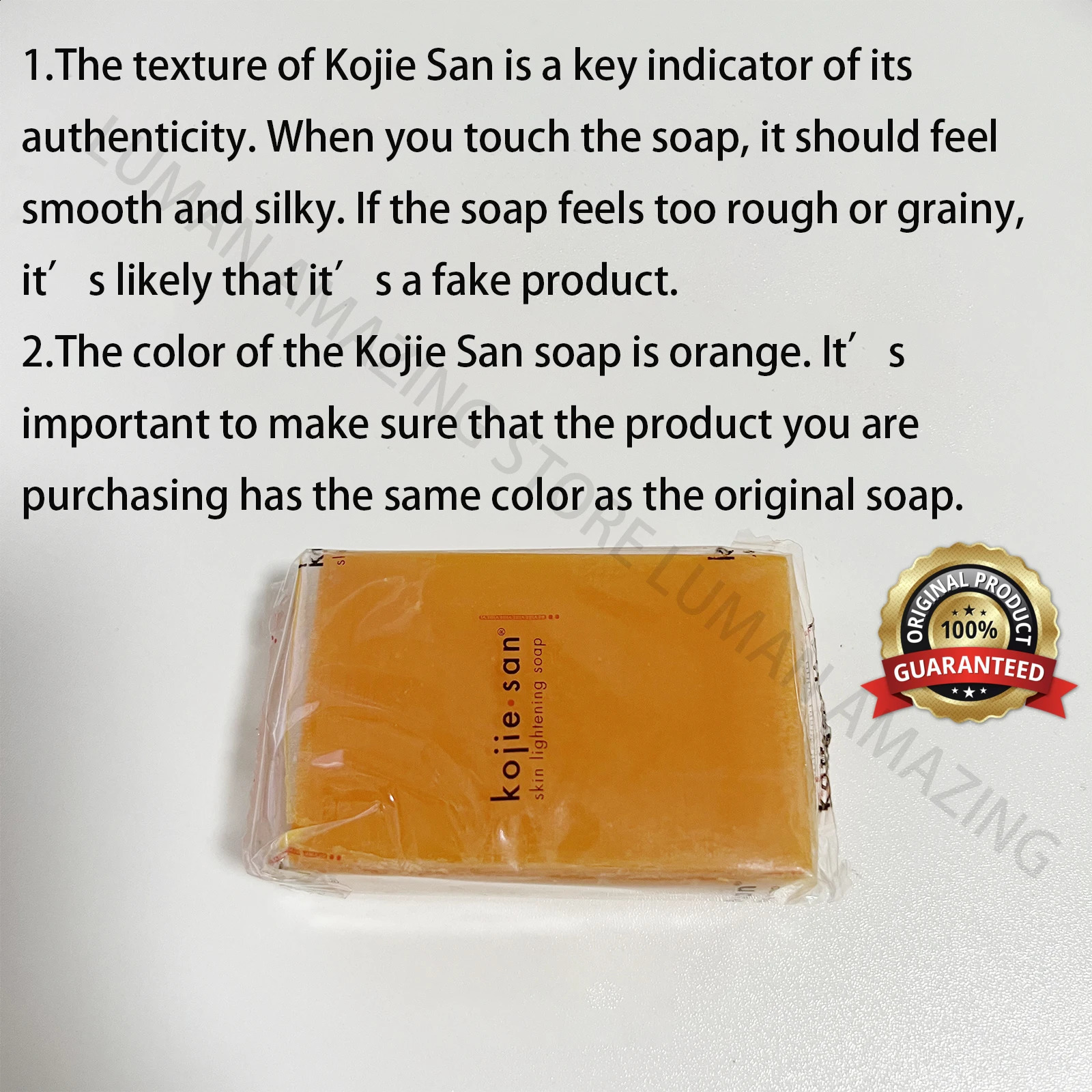 ORIGINAL D KOJIE SAN FACE BODY KOJIC ACID SOAP 100g x3 240701