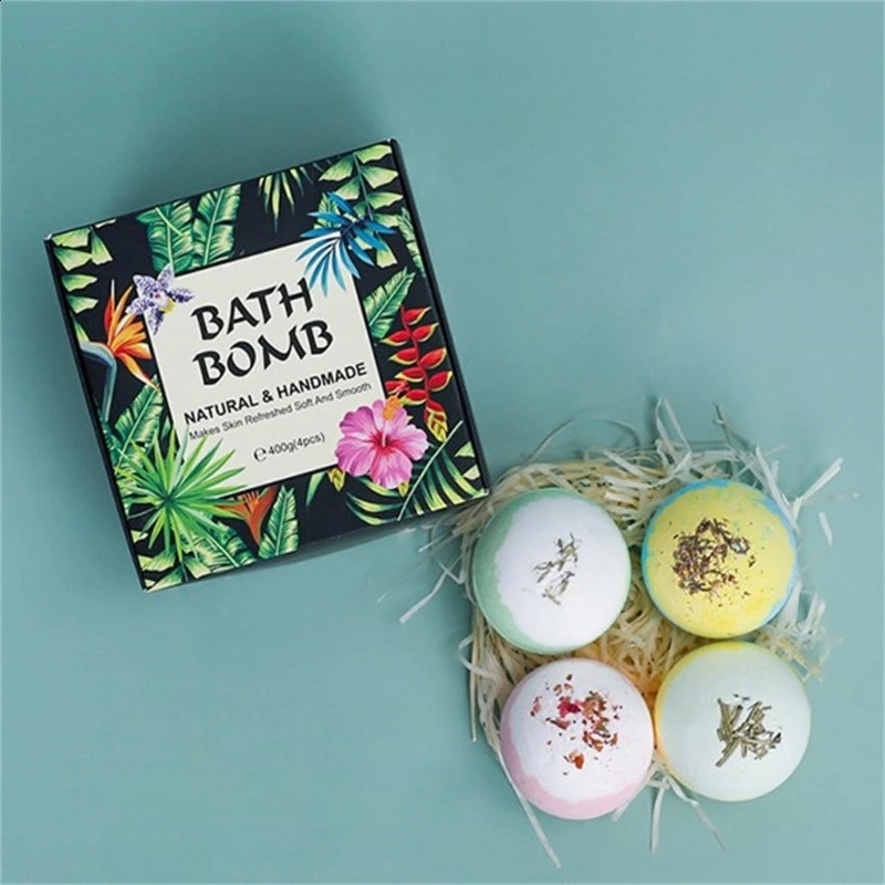 Natural Handmade Bathing Bombs Balls Bathing Salt Bathing Bombs Oil Harmless Healthy Shower Tools For Women Children 240701