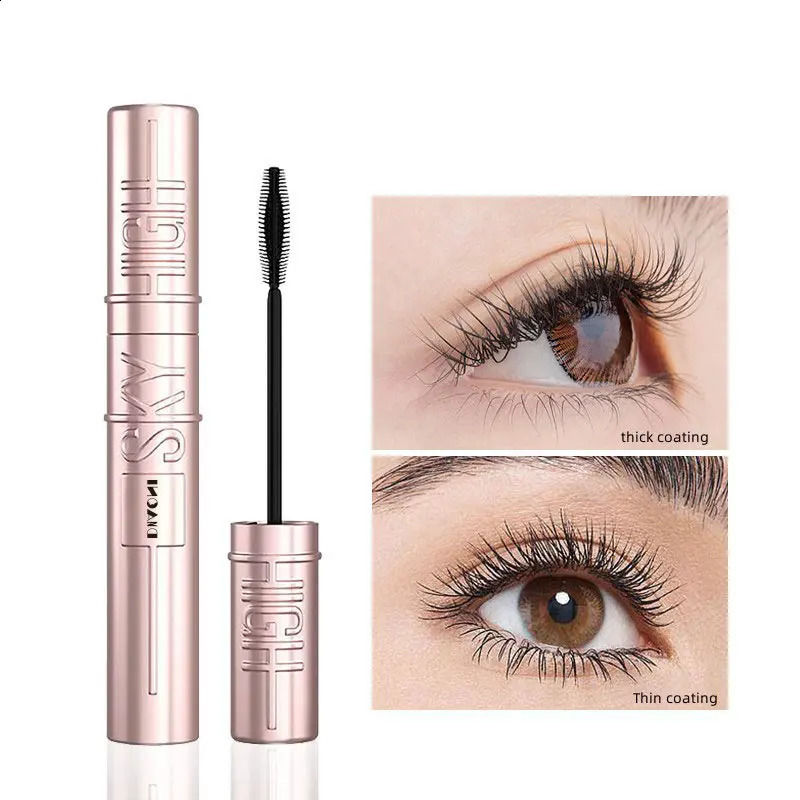 Eyelashes Lengthening Mascara Waterproof Thick Thin Long Lasting Curling Silky Lash Eyelashes Extension Mascara Cream Eye Makeup 240701