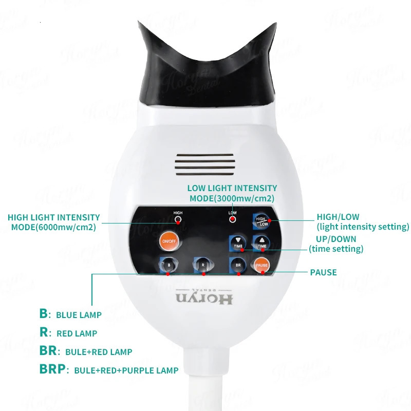 Dental Cold Teeth Whitening Light Lamp Accelerator 3color Device Bleaching Machine Led Tooth Dentistry Equipment 240618