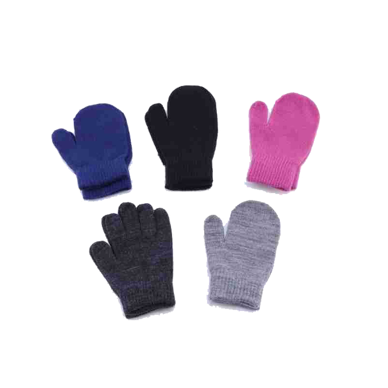 Wholesale of Magic Gloves for Children's Winter Warmth Gloves Knitted Gloves for ages 2 to 7