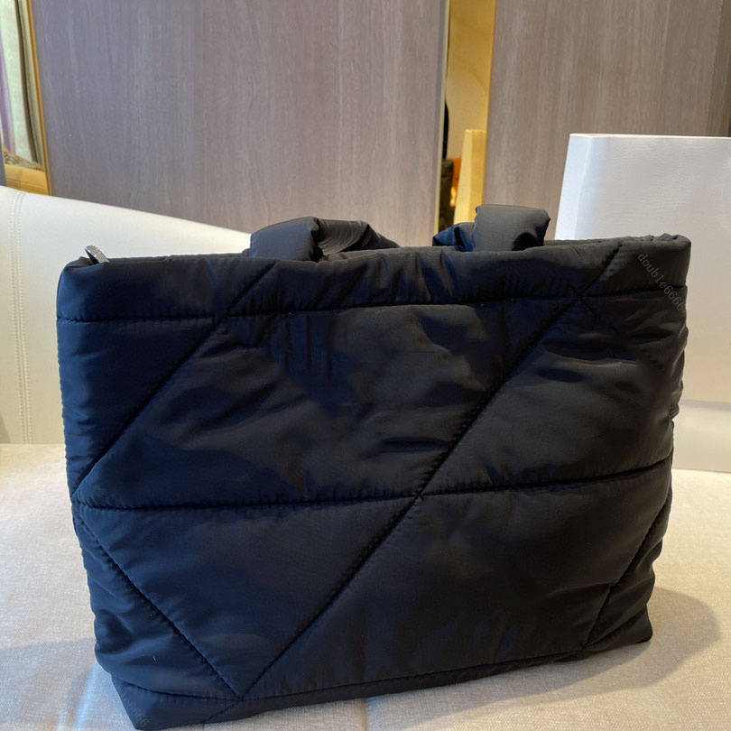 Women's down cotton clothing shopping bag handbag fashion famous designer shoulder bag