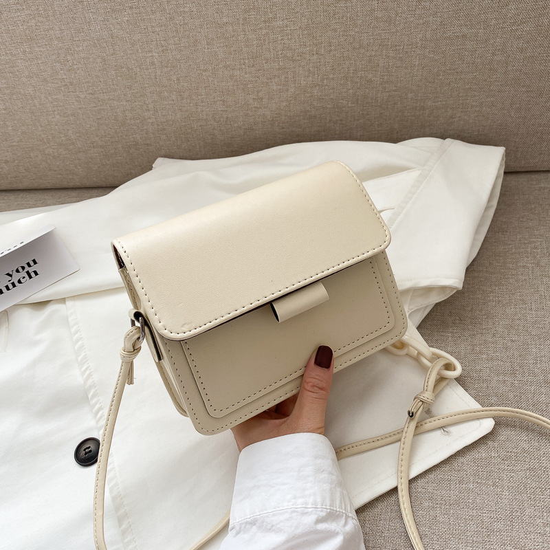 Fashion Brand Women's Small Crossbody Bag Lightweight PU Leather Messenger Bag Flap Handbag Purse Summer Travel Bag for Female